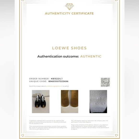 Authentic LOEWE Flow Runner In Nylon And Suede In Black/White - Picture 13 of 13